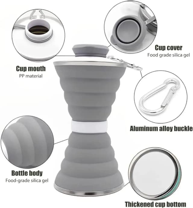 SILICONE BOTTLE 500ML