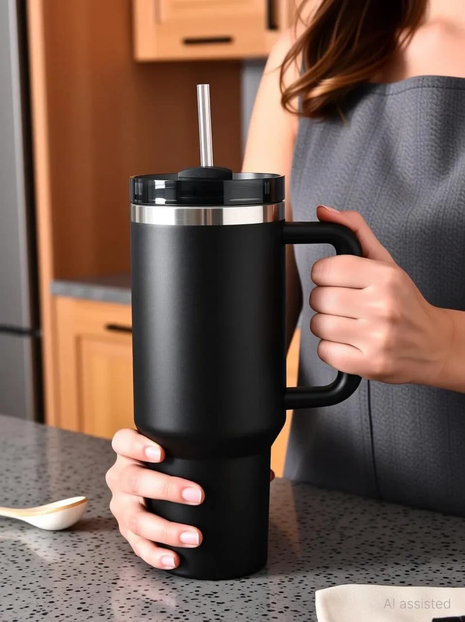 TUMBLER1200ML BLACK