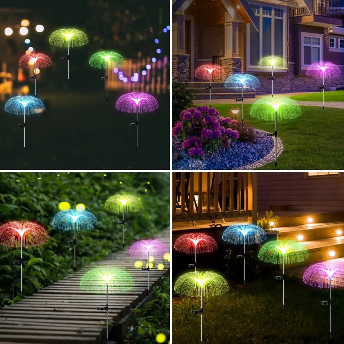 Solar Jellyfish Light (Pair)